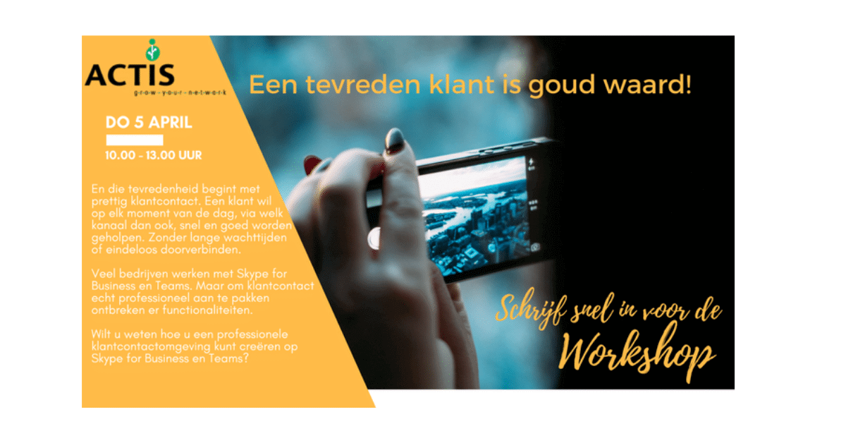 Tevreden klant workshop