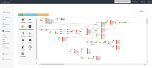 Drag and drop call flow with CC4Teams